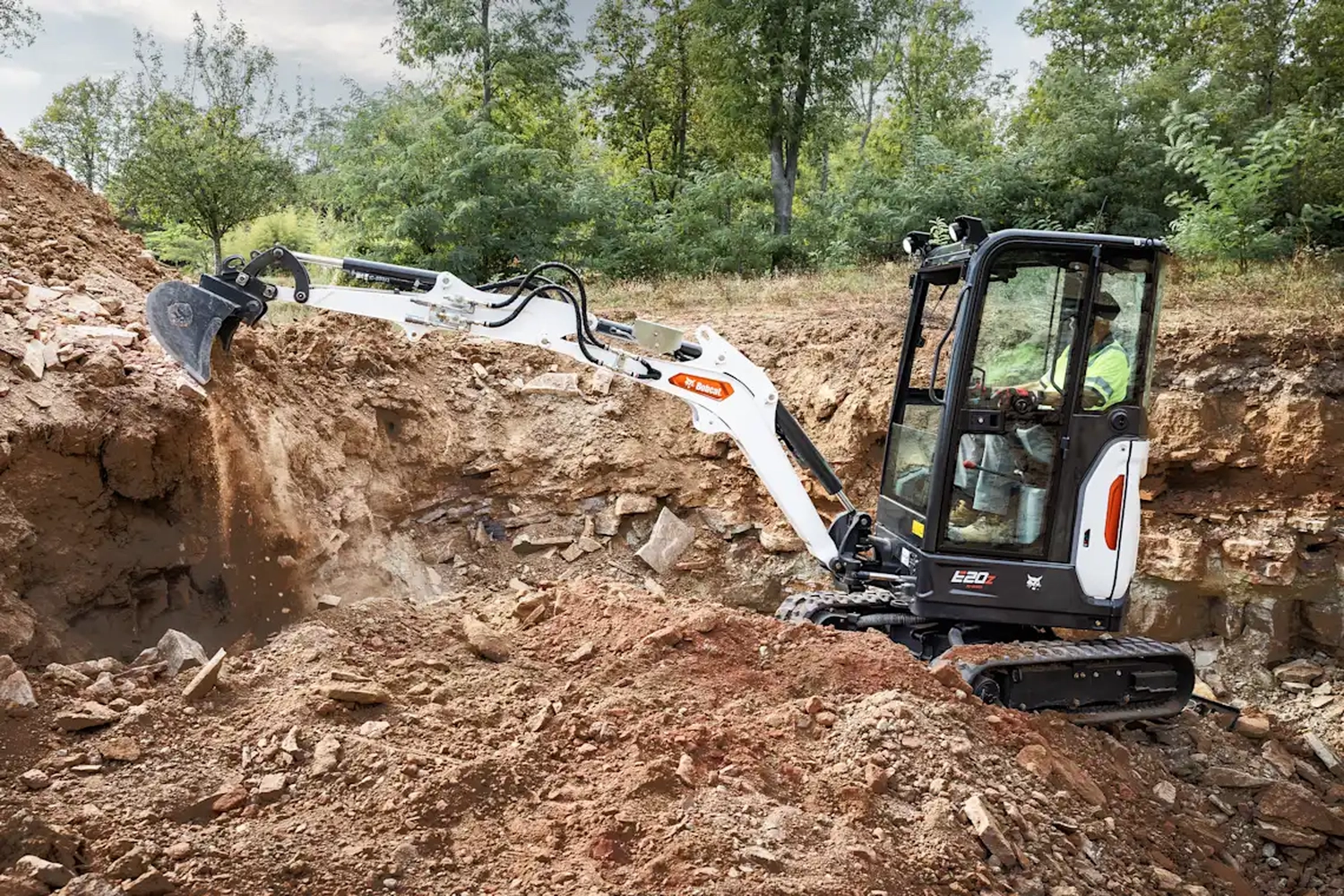 Baggerpark Rottenburg - Baggervermietung - E 19 Bagger